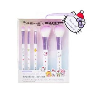 The Crème Shop x Hello Kitty – Flawless Finish Brush Collection (Set of 5)